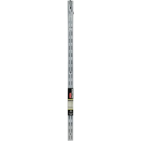 Rubbermaid FastTrack 1 in. W X 25 in. D Silver Steel Upright Track 1784365